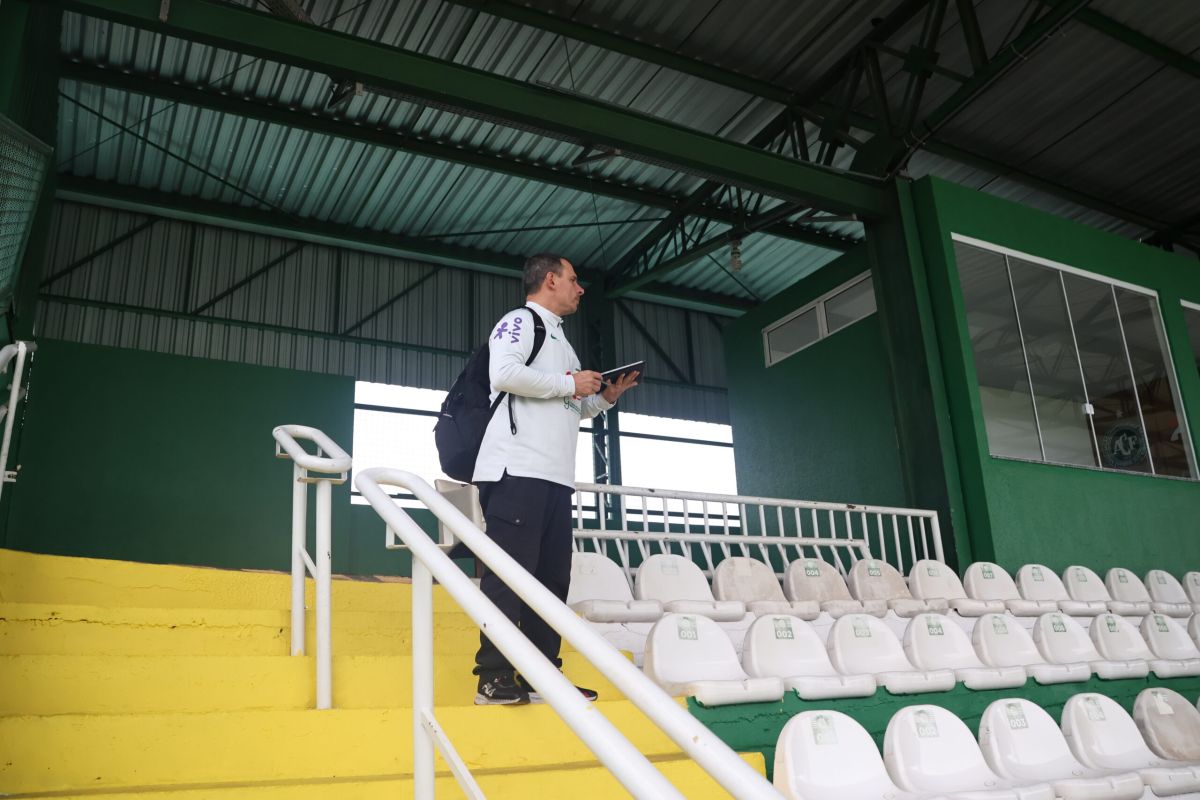 Arena Condá passa por vistoria técnica da CBF para avaliação de padrões de excelência