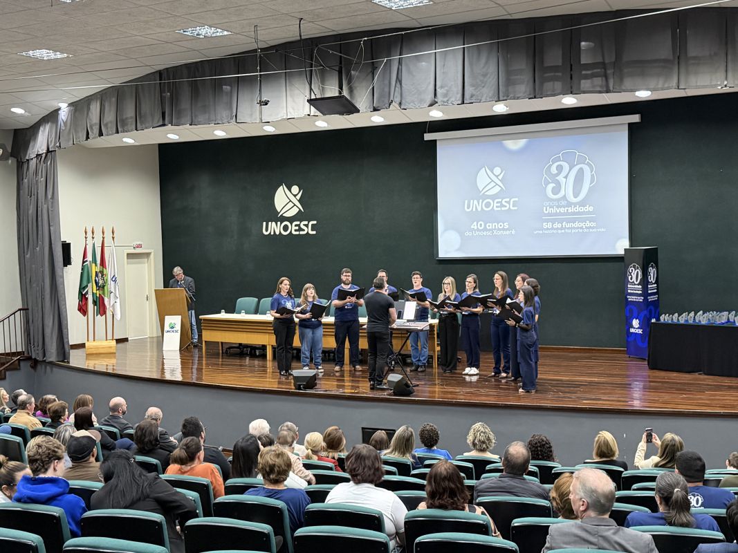 VÍDEO: Unoesc celebra 30 anos como Universidade e homenageia quem ajudou a construir essa história