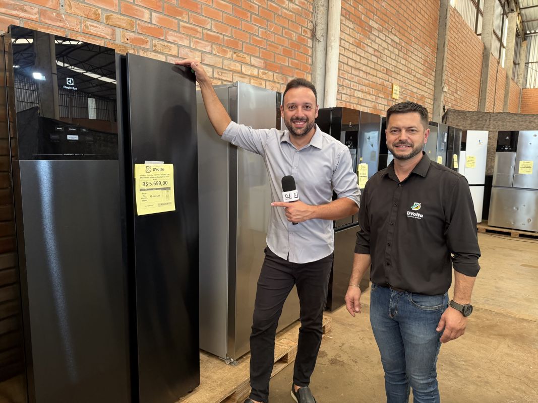 VÍDEO: na DVOLTA tem geladeiras com preços abaixo do mercado 