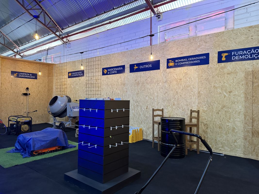 Quem gosta de cuidar da casa e do jardim precisa passar no estande do Mestre da Obra na ExpoFemi 2026