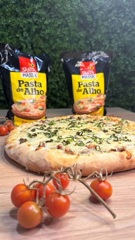 Sabor churrasco com creme de pão de alho; conheça a novidade exclusiva da Anjos Della Pizza