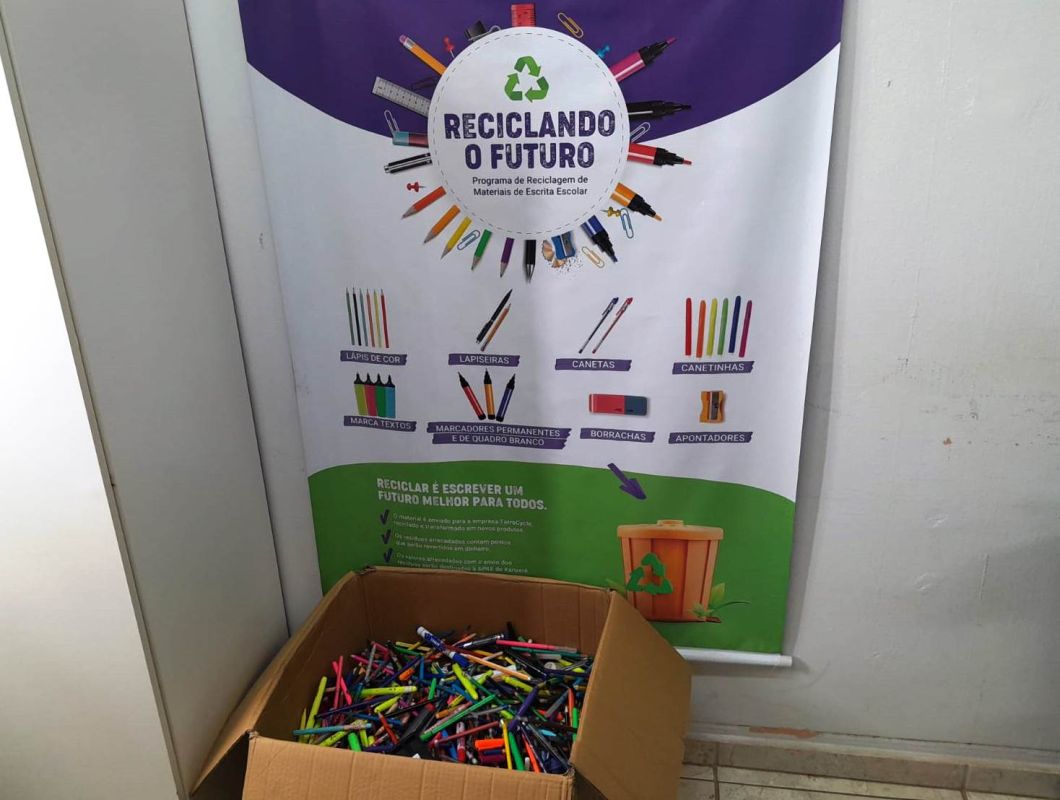 Secretaria de Meio Ambiente realiza nova coleta através do Reciclando o Futuro