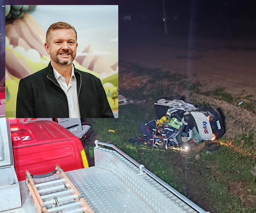 Empresário do ramo de logística morre em grave acidente registrado na BR-282, em Xaxim