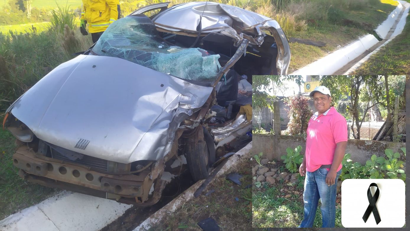 Identificado o homem que morreu em grave acidente na BR-282, em Xanxerê