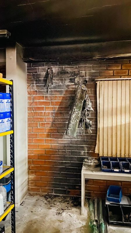 Homem sofre queimaduras após apagar princípio de incêndio em empresa de Xanxerê