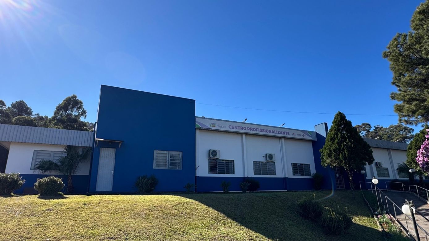 Prefeitura de Xaxim amplia oferta de cursos no Centro Profissionalizante com foco na área industrial