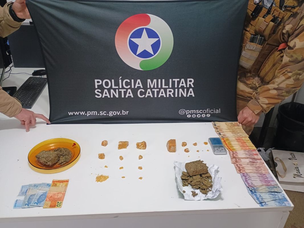 Mulher é detida por tráfico de drogas em Chapecó