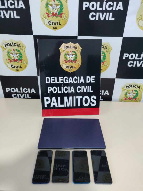 Polícia Civil deflagra “Operação Codinome 0” em Palmitos e cumpre mandado de busca e apreensão