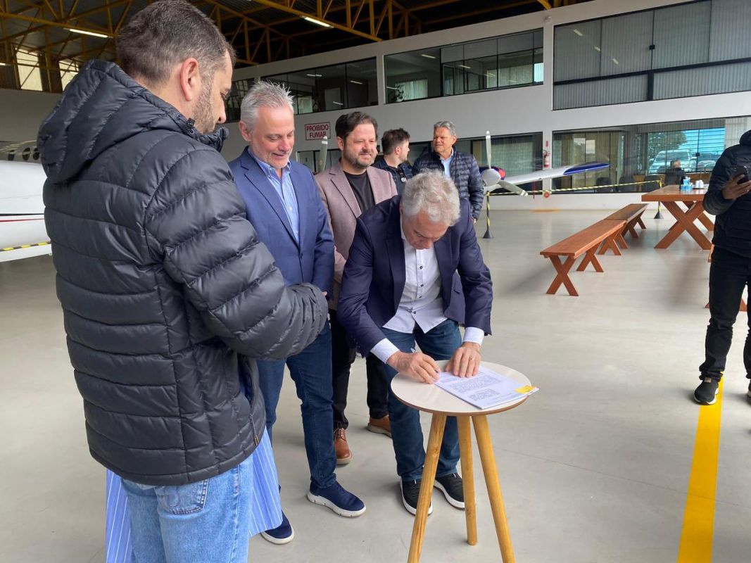 VÍDEO: Aeroporto João Winckler, em Xanxerê, receberá investimento de R$ 2 milhões