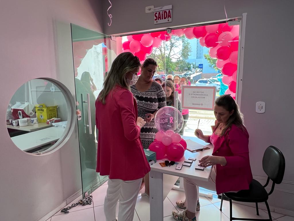 Sábado é dia de ação de conscientização alusiva ao Outubro Rosa em Xanxerê