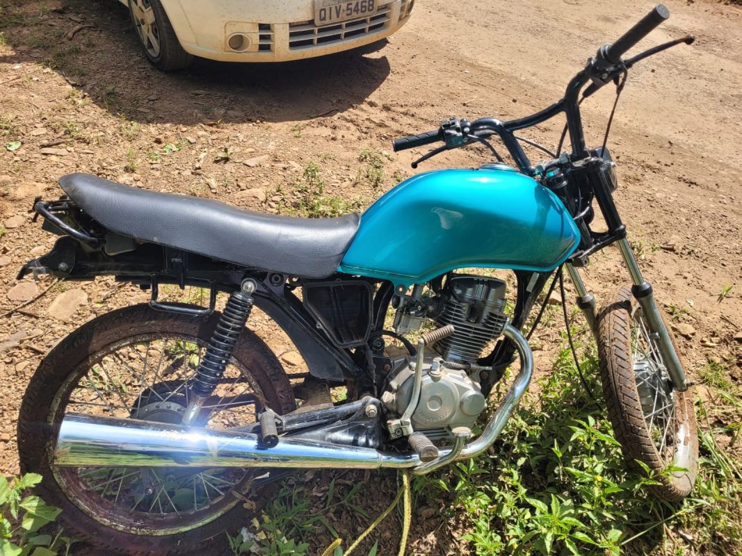 Motocicleta furtada em município do Oeste é recuperada