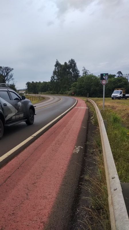 Contorno Viário Extremo Oeste, em Chapecó, tem dois novos radares