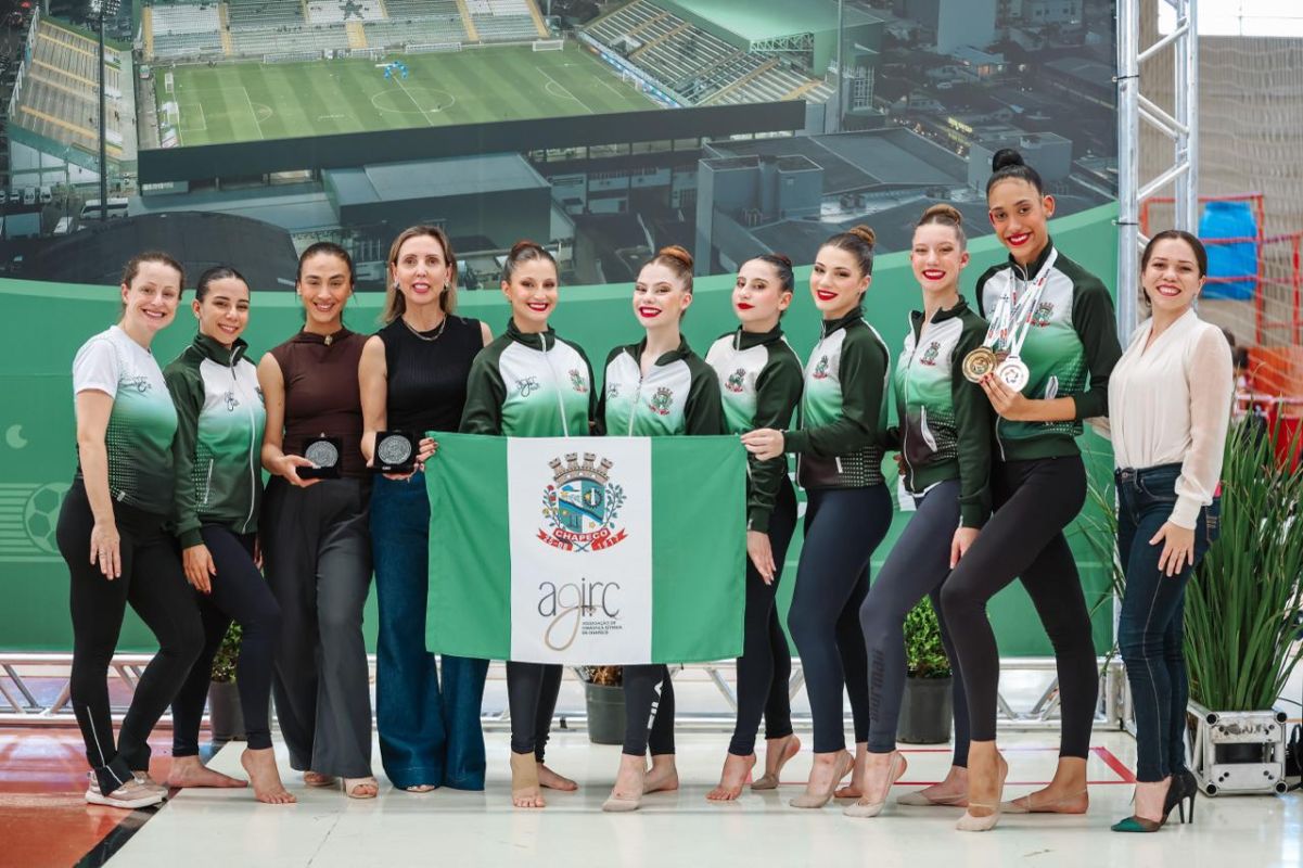 Chapecó conquista o primeiro ponto nos JASC e fecha ginástica rítmica com três medalhas