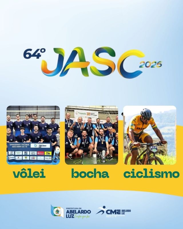 Abelardo Luz marcará presença na etapa estadual do 64º JASC, em Chapecó