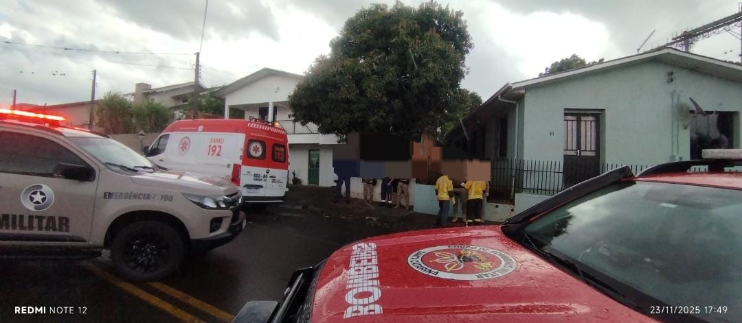 Atendimento clínico termina em confusão com homem embriagado em Xanxerê 