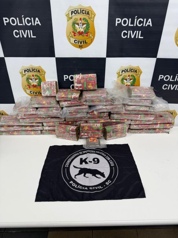 Polícia Civil apreende 22 kg de maconha e haxixe em mala de passageiro na BR-153 em Bom Jesus