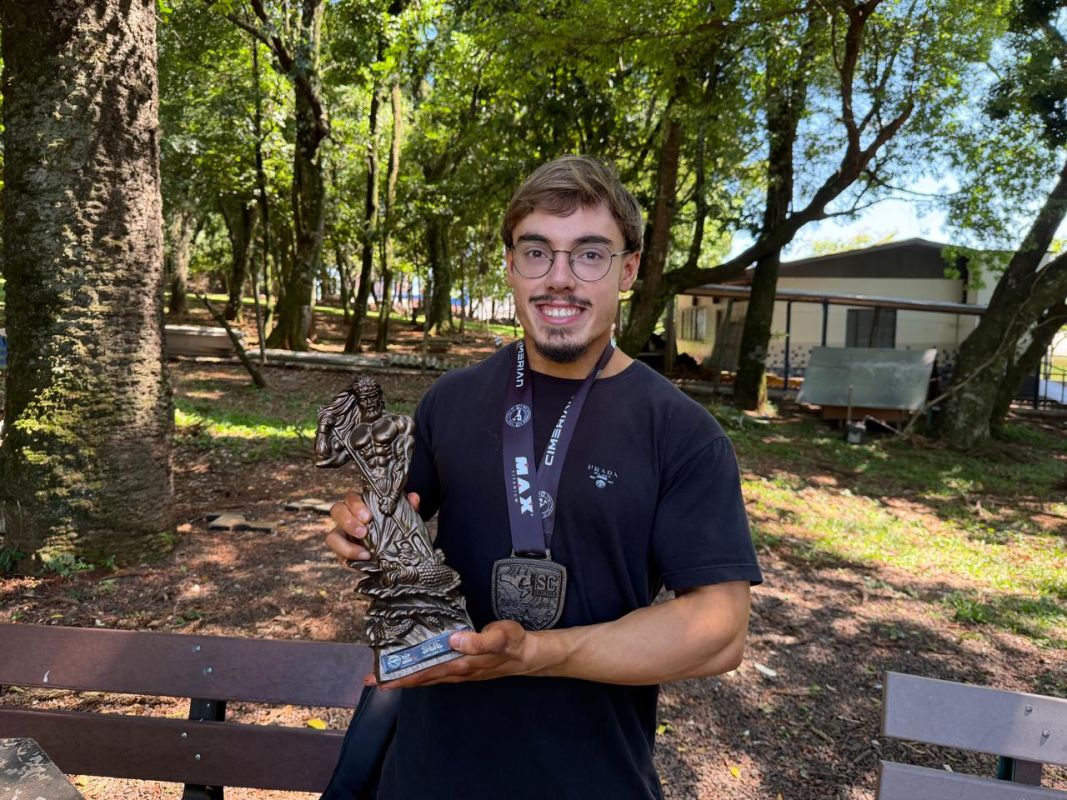 VÍDEO: Gabriel Borges, de 18 anos, se destaca com títulos no fisiculturismo 