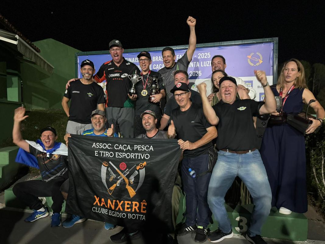 Atleta de Xanxerê é campeão da Copa Brasil de Tiro