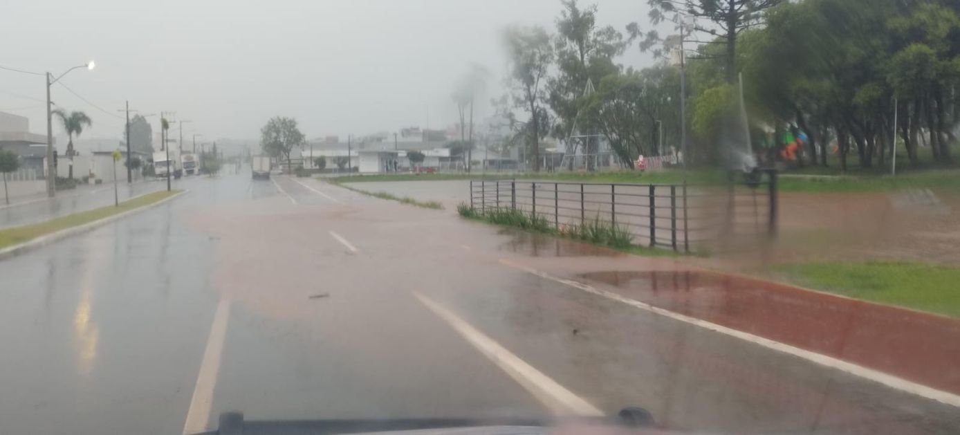 Ocorrências pontuais relacionadas às fortes chuvas são registradas na Regional de Xanxerê