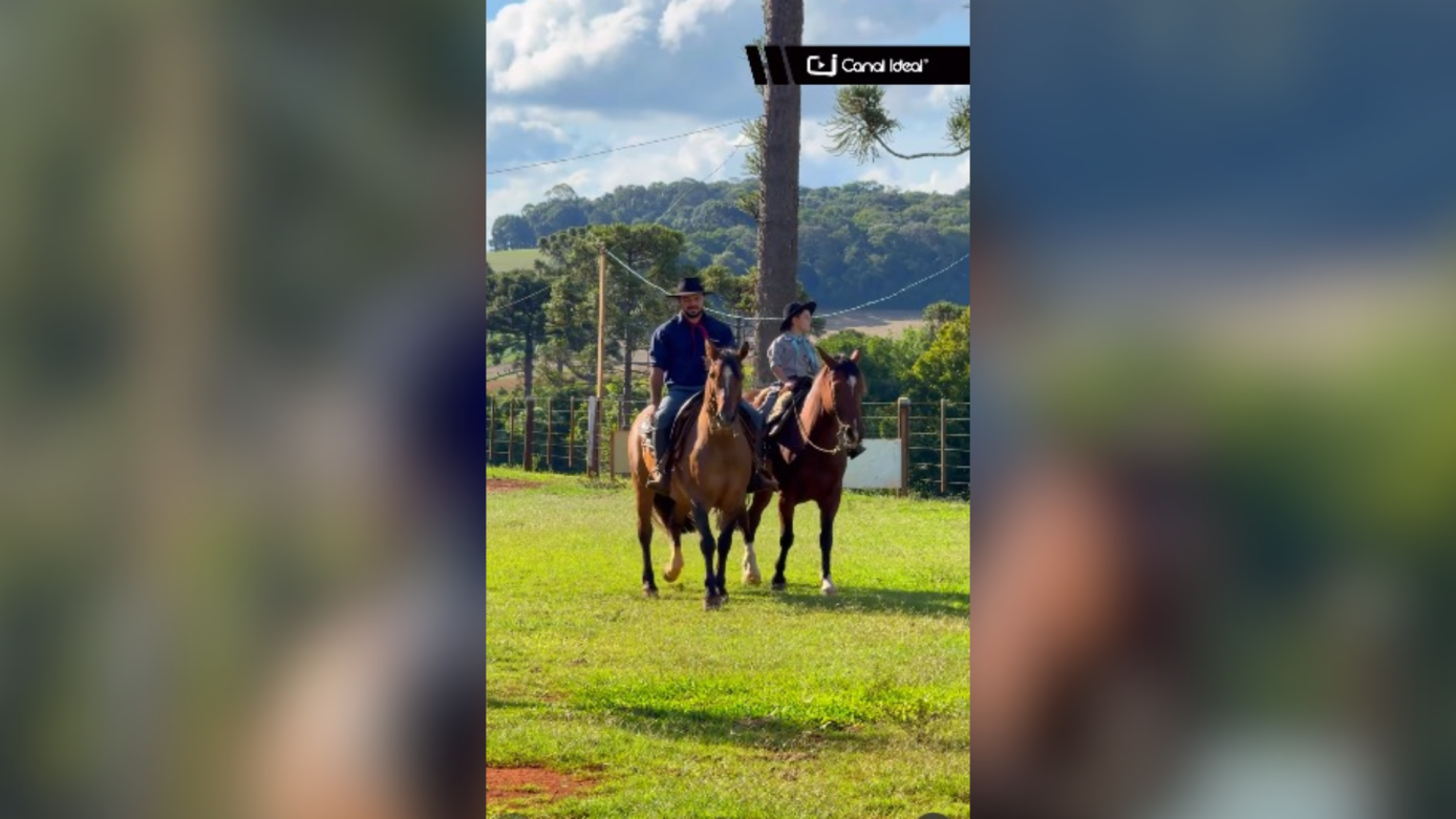 VÍDEO: Com apenas 7 anos de idade, João Lucas já acumula troféus e uma grande paixão pelo laço