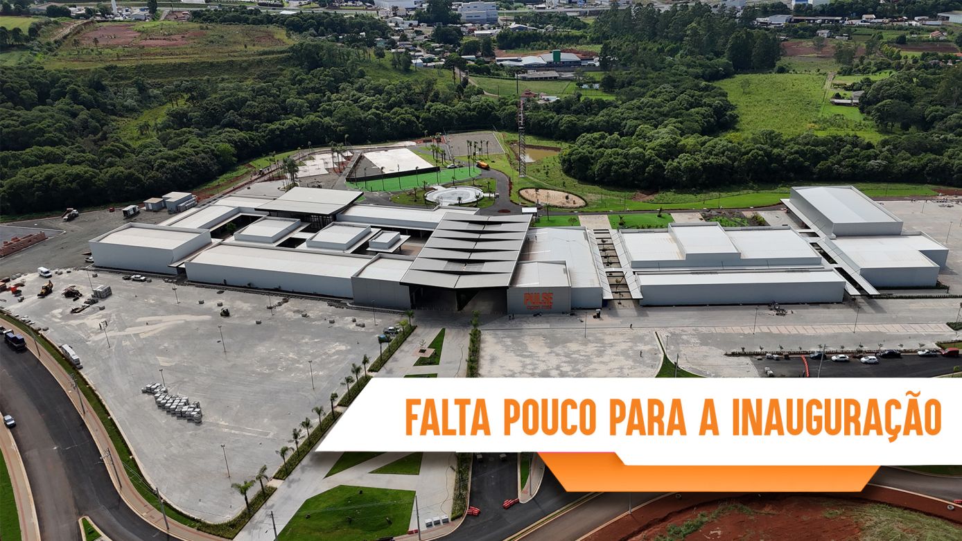 VÍDEO: tá chegando a hora! No dia 22 de fevereiro, você vai conhecer o Parque do Pulse Open Mall!