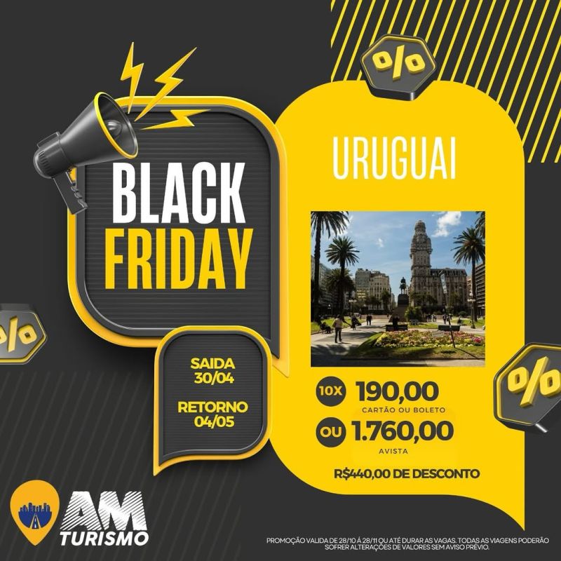 VÍDEO: AM Turismo tem Black November com ofertas imperdíveis!