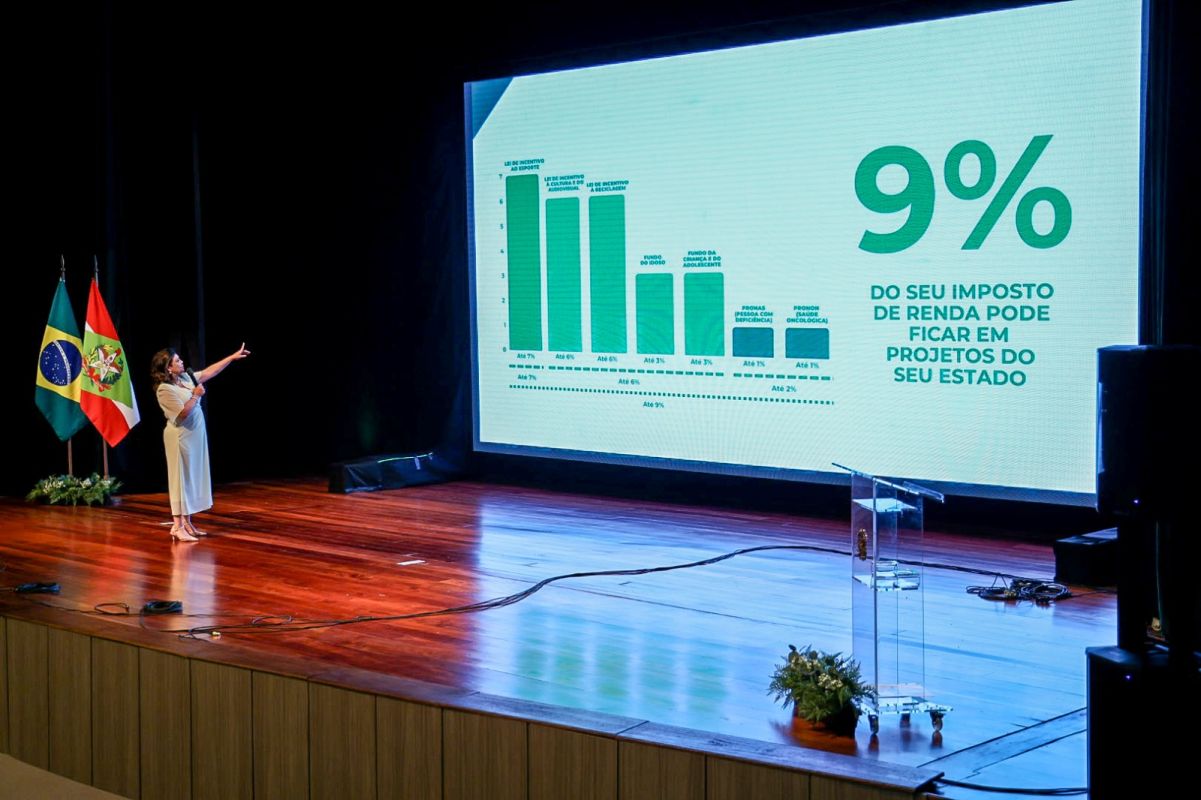 Catarinenses ainda podem destinar parte do Imposto de Renda para fundos sociais estaduais