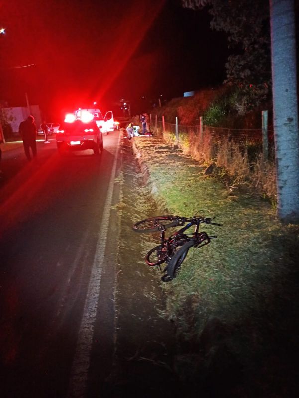 Ciclista Fica Gravemente Ferido Ao Ser Atropelado No Oeste