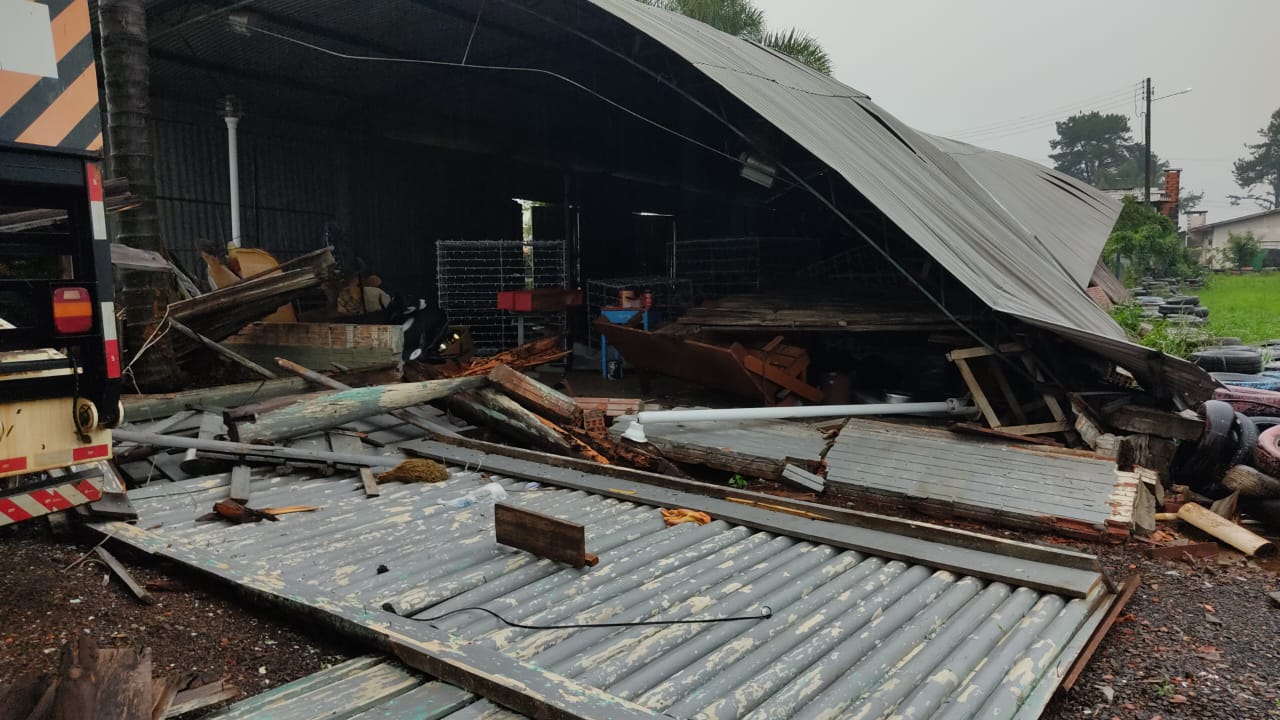 Xanxerê decretará situação de emergência em razão de temporal que