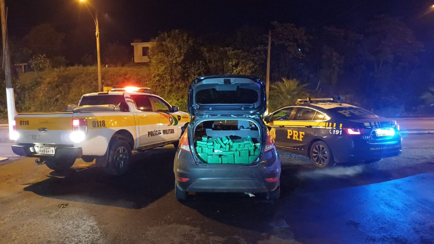 Homem é preso por tráfico de drogas, receptação e adulteração de sinal identificador de veículo na SC-480
