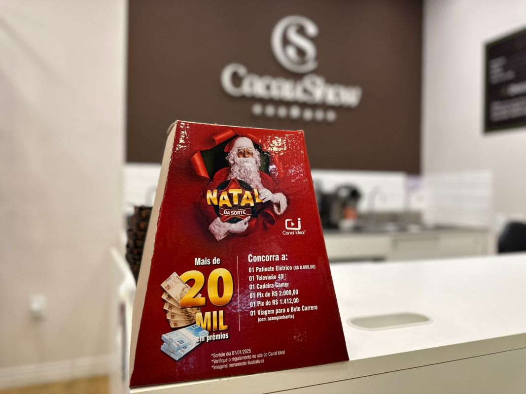 VÍDEO: Descontos imperdíveis na Choco Friday da Cacau Show do Hiper Badotti, em Xanxerê!