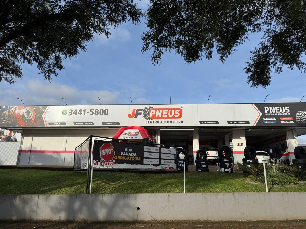 VÍDEO: só hoje (06) tem pneus a partir de R$ 279,00 na JF em Xanxerê!