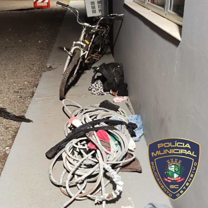 Foto: Polícia Municipal de Chapecó