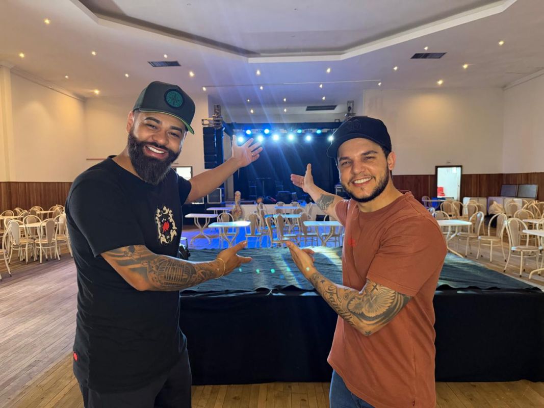 VÍDEO: Dupla Leo e Gian, em parceria com a Dolci Energy lançam energético especial no Boteco Raiz 2025