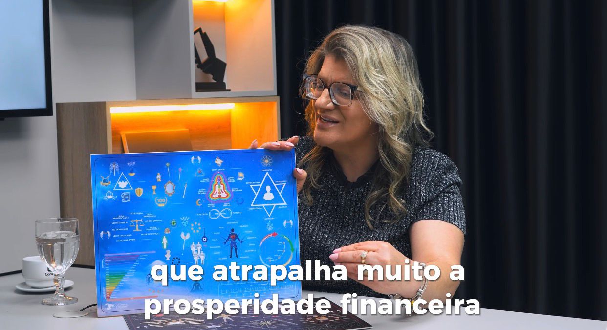 VÍDEO: Flora Trevisan fala sobre a Mesa Radiônica das 4 Prosperidades