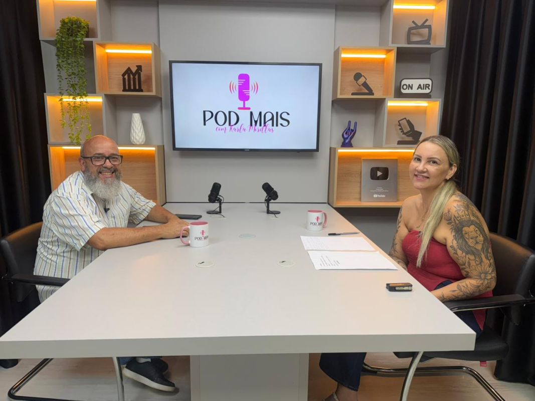 VÍDEO: no PodMais com Karla Morillas, uma conversa necessária sobre fé, dor, esperança e recomeços.
