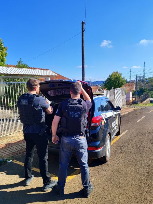 Homem investigado por estupro é preso preventivamente em Xaxim 