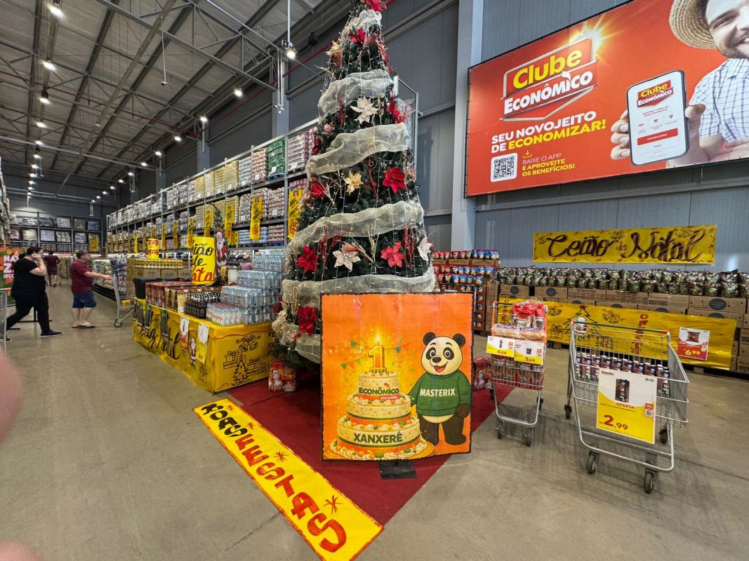 VÍDEO: Econômico Atacadão completa 1 ano com ofertas especiais de fim de semana