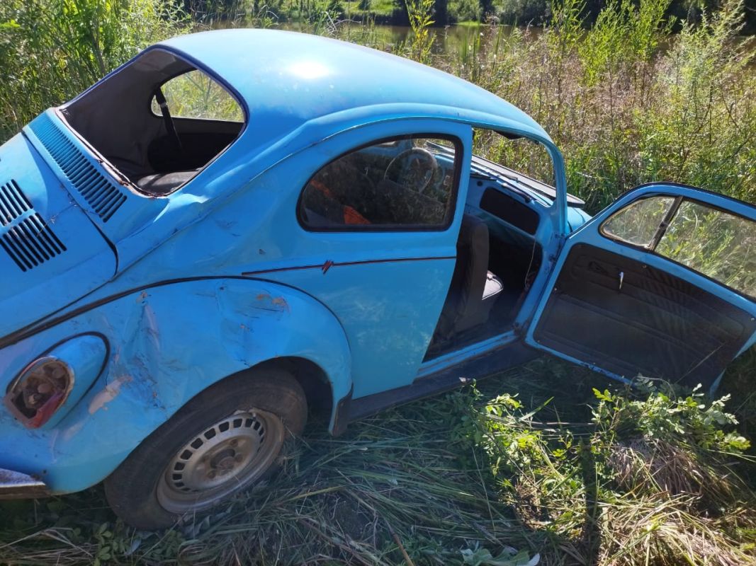 Saída de pista deixa idoso ferido no interior de município do Meio-Oeste