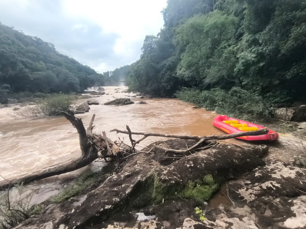 Corpo de menina que caiu no rio Chapecozinho, em Xanxerê, é encontrado após 11 dias de buscas