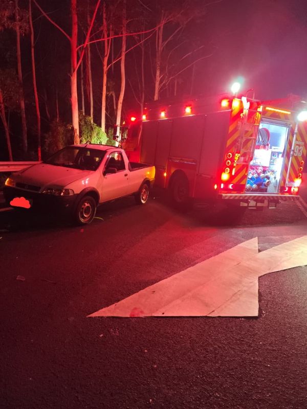 Mulher fica ferida após atropelamento na SC-157