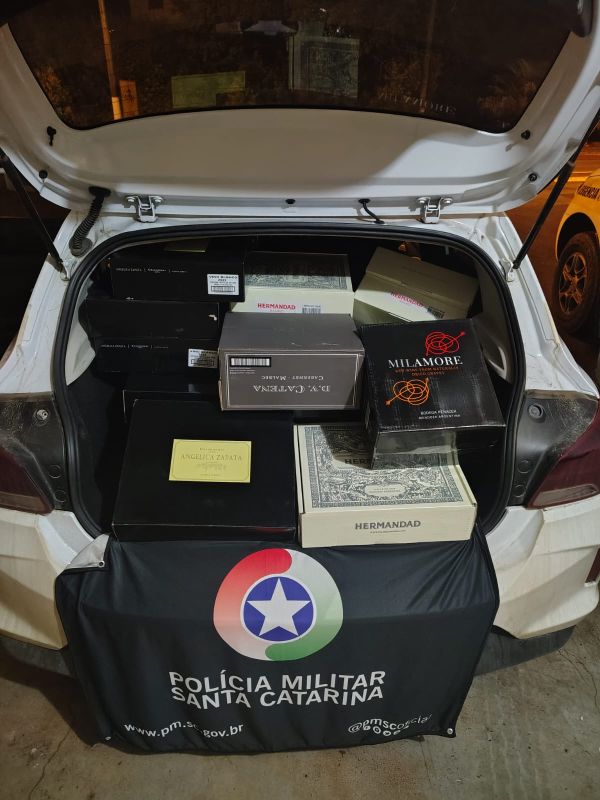 Carga de vinhos avaliada em R$ 120 mil é apreendida por descaminho em Abelardo Luz