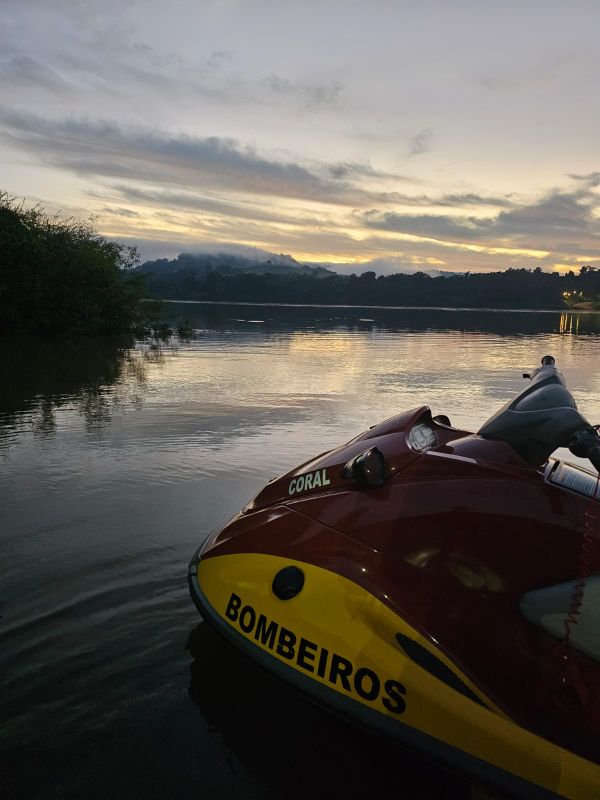 Buscas por vítima de afogamento no Rio Uruguai seguem em andamento em Mondaí