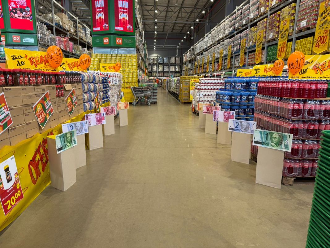 VÍDEO: Fim de semana do Real no Econômico Atacadão em Xanxerê