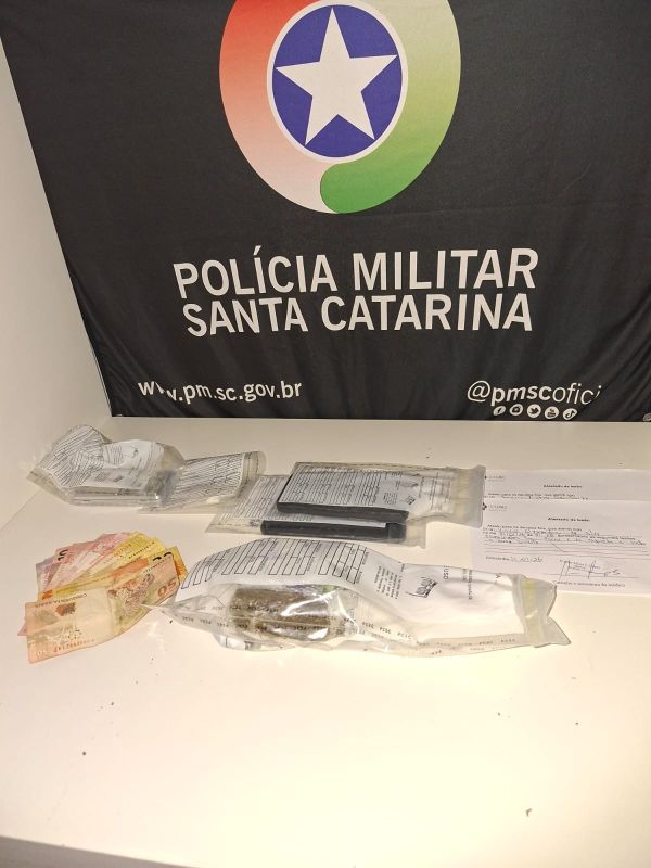 Adolescentes são apreendidos por tráfico de drogas em Concórdia