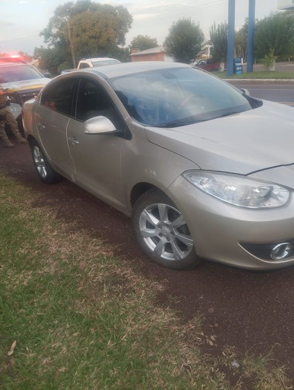 Motociclista fica ferido em colisão traseira na SC-163, no Oeste