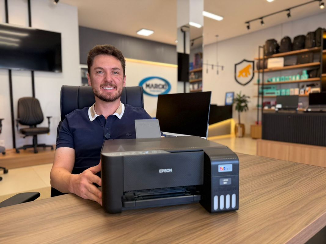 VÍDEO: Marció Computadores apresenta a Epson L3250, campeã de vendas da loja