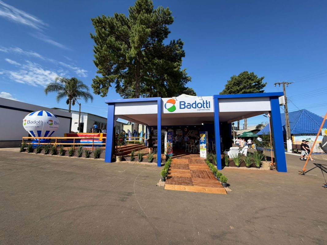 VÍDEO: Badotti Supermercados leva diversão e história para a ExpoFemi 2026