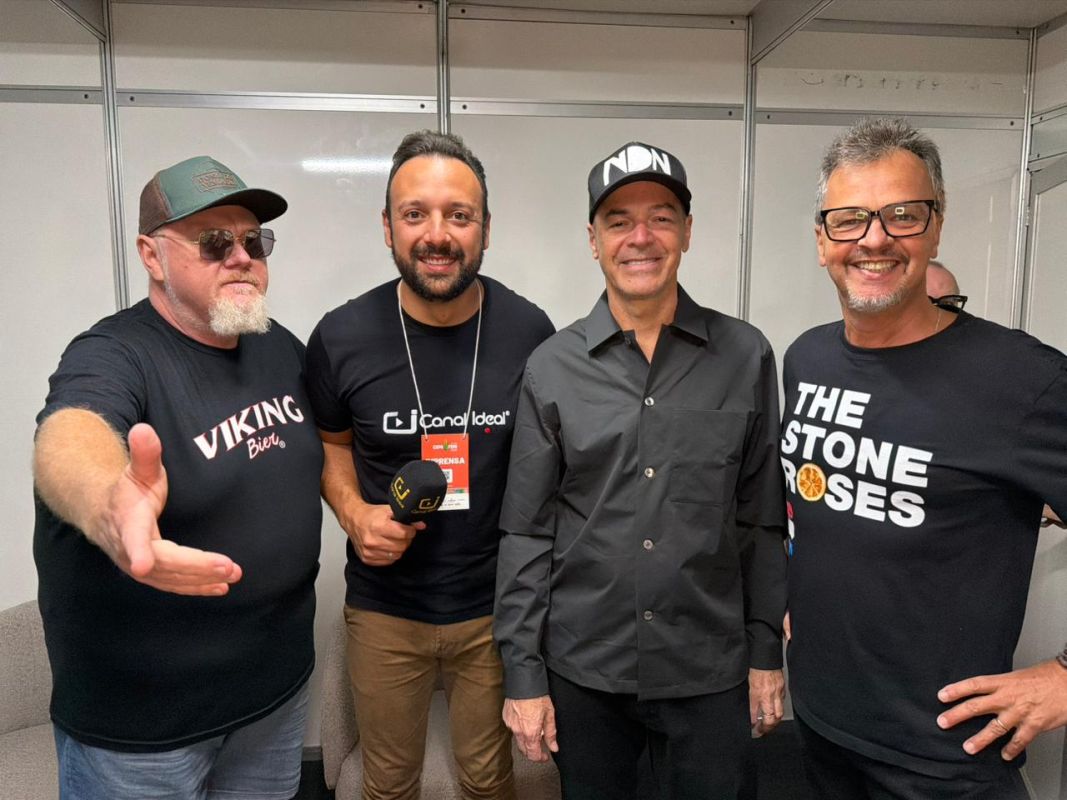 VÍDEO:&nbsp; A banda Nenhum de Nós conversou com a nossa equipe durante a ExpoFemi 2026