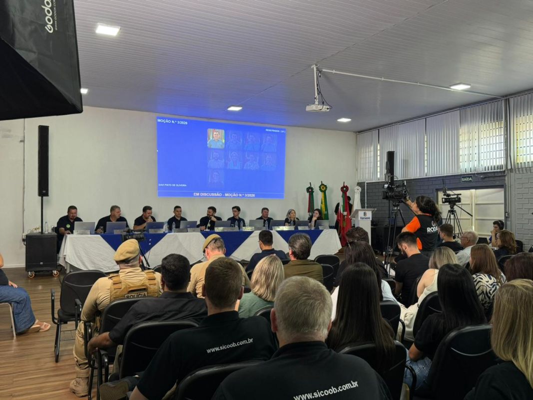 VÍDEO: sessão histórica da Câmara de Vereadores na ExpoFemi 2026!